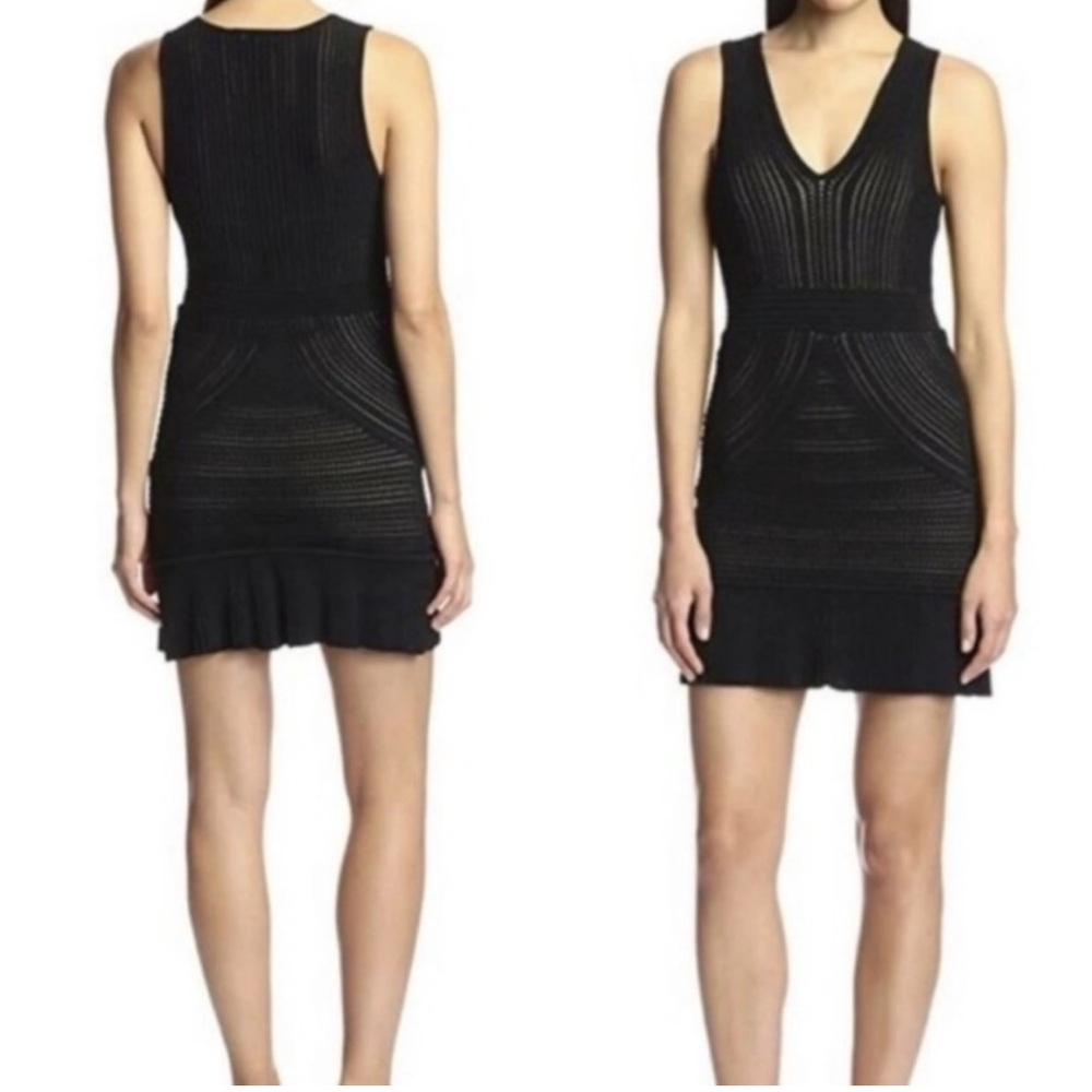 Ronny Kobo Black Mini Dress